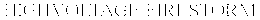 HIGHVOLTAGE FIRESTORM trademark