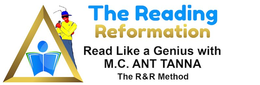 THE READING REFORMATION READ LIKE A GENIUS WITH M.C. ANT TANNA THE R&R METHOD trademark