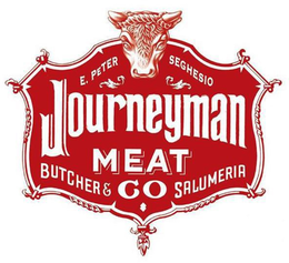 E. PETER SEGHESIO JOURNEYMAN MEAT CO BUTCHER & SALUMERIA trademark