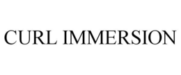 CURL IMMERSION trademark