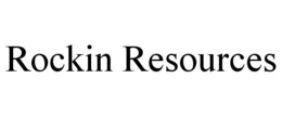 ROCKIN RESOURCES trademark