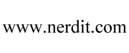 WWW.NERDIT.COM trademark