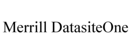 MERRILL DATASITEONE trademark