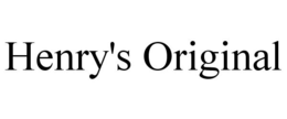 HENRY'S ORIGINAL trademark