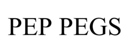 PEP PEGS trademark