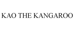 KAO THE KANGAROO trademark