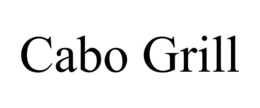 CABO GRILL trademark