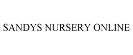 SANDYS NURSERY ONLINE trademark