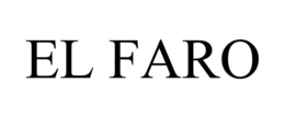 EL FARO trademark