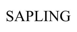 SAPLING trademark