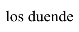 LOS DUENDE trademark