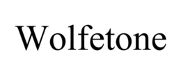 WOLFETONE trademark