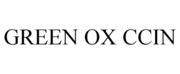GREEN OX CCIN trademark