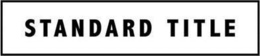 STANDARD TITLE trademark