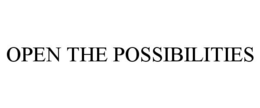 OPEN THE POSSIBILITIES trademark
