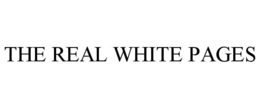 THE REAL WHITE PAGES trademark