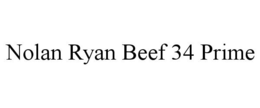 NOLAN RYAN BEEF 34 PRIME trademark
