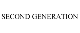 SECOND GENERATION trademark