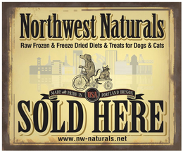 NORTHWEST NATURALS RAW FROZEN & FREEZE DRIED DIETS & TREATS FOR DOGS & CATS MADE WITH PRIDE IN USA PORTLAND OREGON SOLD HERE WWW.NW-NATURALS.NET trademark