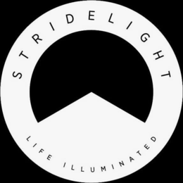 STRIDELIGHT LIFE ILLUMINATED trademark