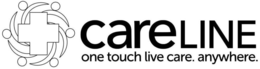 CARELINE ONE TOUCH LIVE CARE. ANYWHERE. trademark