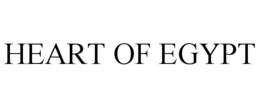 HEART OF EGYPT trademark
