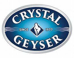 CRYSTAL GEYSER SINCE 1977 trademark