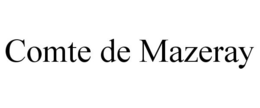 COMTE DE MAZERAY trademark