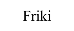 FRIKI trademark
