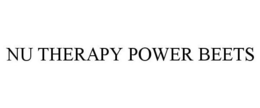 NU THERAPY POWER BEETS trademark