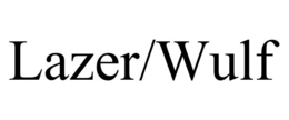 LAZER/WULF trademark