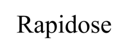 RAPIDOSE trademark