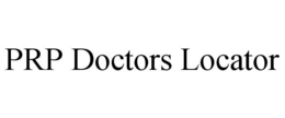 PRP DOCTORS LOCATOR trademark