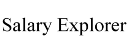 SALARY EXPLORER trademark