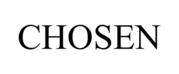 CHOSEN trademark
