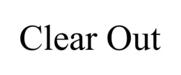 CLEAR OUT trademark