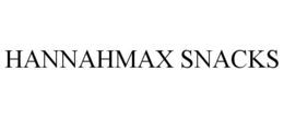 HANNAHMAX SNACKS trademark