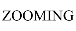 ZOOMING trademark