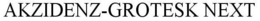 AKZIDENZ-GROTESK NEXT trademark