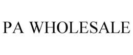 PA WHOLESALE trademark