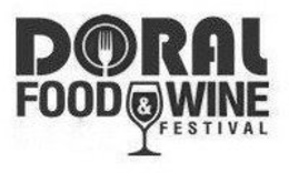 DORAL FOOD & WINE FESTIVAL trademark