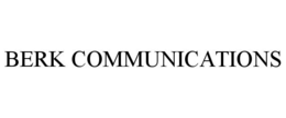 BERK COMMUNICATIONS trademark
