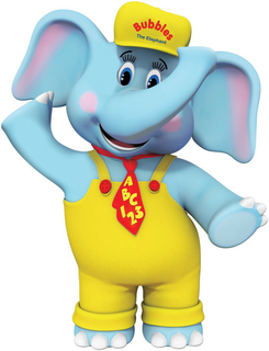 BUBBLES THE ELEPHANT ABC 123 trademark