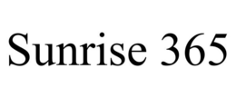 SUNRISE 365 trademark