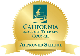 CALIFORNIA MASSAGE THERAPY COUNCIL APPROVED SCHOOL trademark