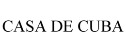 CASA DE CUBA trademark