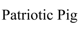 PATRIOTIC PIG trademark