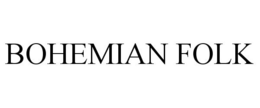BOHEMIAN FOLK trademark
