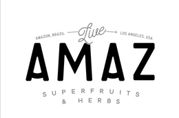 AMAZON, BRAZIL LIVE LOS ANGELES, USA AMAZ SUPERFRUITS & HERBS trademark