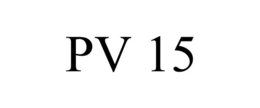 PV 15 trademark